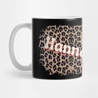 Hannah Name on Leopard Mug